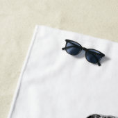 怠惰な日休憩犬タオル ビーチタオル (インサイチュ)