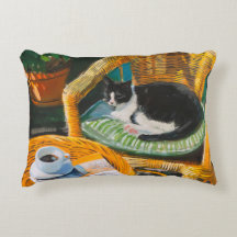 怠惰な日曜日の朝 | コージーキャット&コーヒ絵を描ーズ