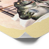 怠惰な日曜日の朝 ポスター (角)