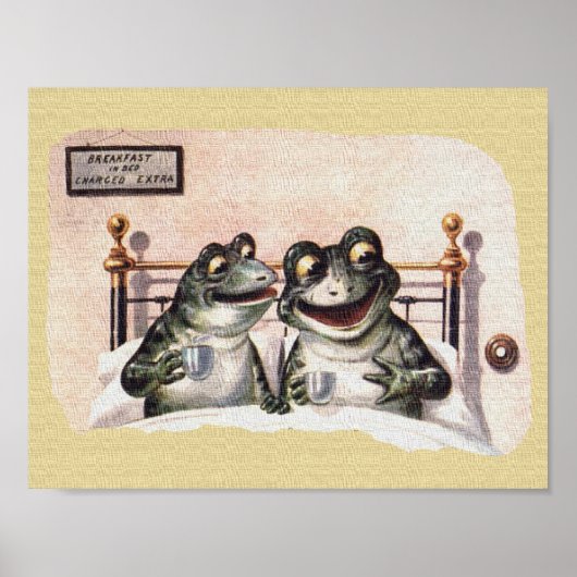 怠惰な日曜日の朝 ポスター (正面)