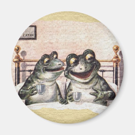 怠惰な日曜日の朝 マグネット (正面)