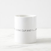 怠惰な朝のカップ コーヒーマグカップ (中央)