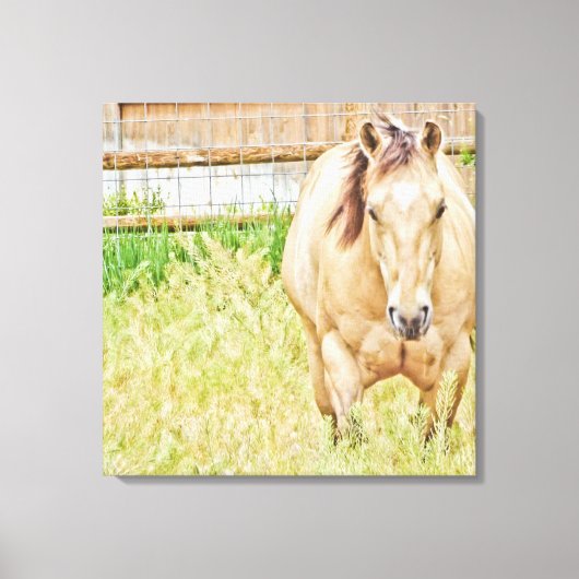 怠惰な朝 キャンバスプリント (正面)