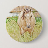 怠惰な朝 缶バッジ (正面)