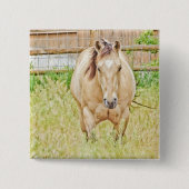 怠惰な朝 缶バッジ (正面)