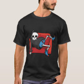 怠惰な死神の冷やかし Tシャツ (正面)