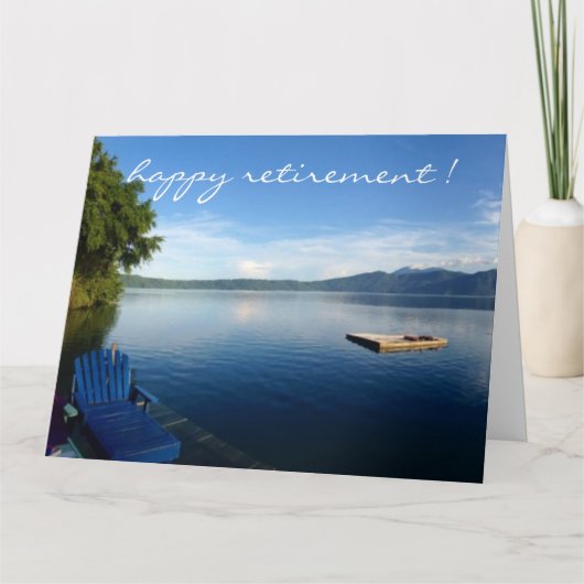 怠惰な湖 カード (正面)