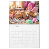 怠惰な犬たち - 1年の純粋なリラクゼーション カレンダー (3月 2027)