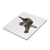 怠惰な猫ストレッチ タイル (側面)