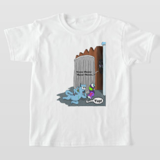 怠惰な猫影 Tシャツ