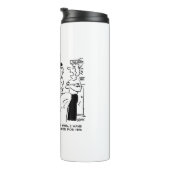 怠惰な男がテレビで競馬見る タンブラー (回転右)