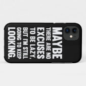 怠惰な言い訳はないのかもしれない。 Case-Mate iPhoneケース (裏面(横))