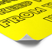 怠惰な週末のポおもしろいスターサイン ポスター (角)