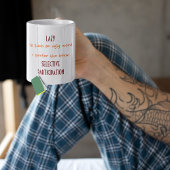 怠惰な醜い言葉ユーモアという言葉を好おもしろいむ マグカップ