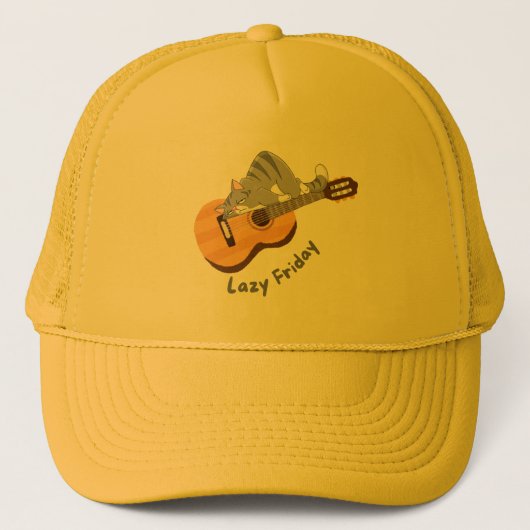 怠惰な金曜日Tシャツ キャップ (正面)