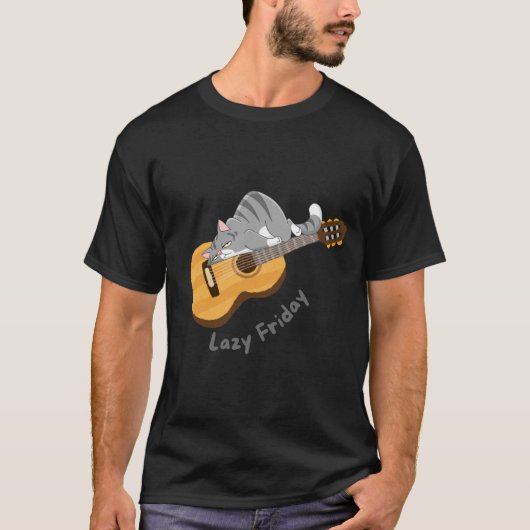 怠惰な金曜日Tシャツ Tシャツ (正面)