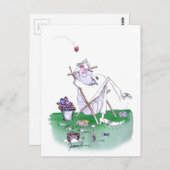 怠惰な骨 – クリケット， tony fernandes ポストカード (正面/裏面)