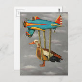 怠惰な鳥2 ポストカード (正面/裏面)