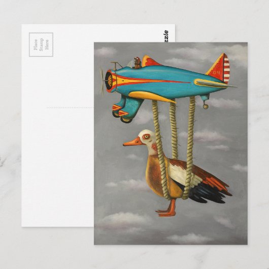 怠惰な鳥2 ポストカード (正面/裏面)