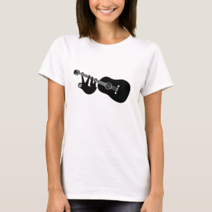 怠惰のギターのティー Tシャツ