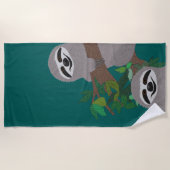 怠惰のビーチタオル ビーチタオル (正面)