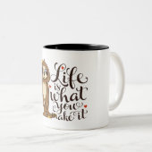 怠惰のマグ ツートーンマグカップ (正面右)