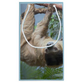 怠惰の写真のギフトバッグ スモールペーパーバッグ (裏面)