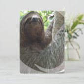 怠惰の写真のデザインの招待状 招待状 (スタンド正面)