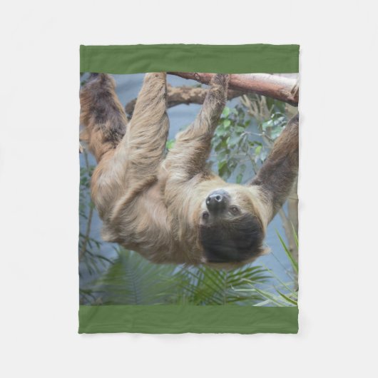 怠惰の写真 フリースブランケット (正面)