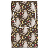 怠惰の宇宙飛行士パターン スモールペーパーバッグ (裏面)