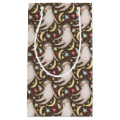 怠惰の宇宙飛行士パターン スモールペーパーバッグ (正面)