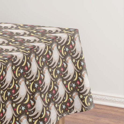 怠惰の宇宙飛行士パターン テーブルクロス (インサイチュ)