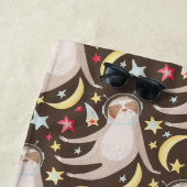 怠惰の宇宙飛行士パターン ビーチタオル (インサイチュ)