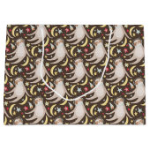 怠惰の宇宙飛行士パターン ラージペーパーバッグ (正面)