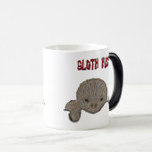 怠惰の抱擁ベビーの怠惰 モーフィングマグカップ (正面右)