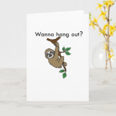 怠惰の挨拶状を時を過ごして下さい カード (黄色い花)