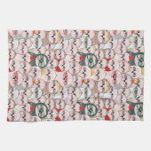 怠惰の漫画パターン キッチンタオル (横)