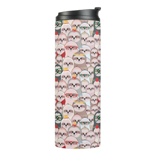 怠惰の漫画パターン タンブラー (回転左)