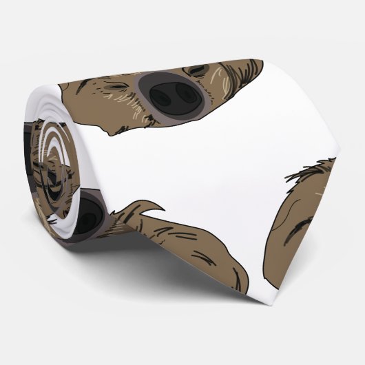 怠惰の芸術のタイ ネクタイ (ロール)