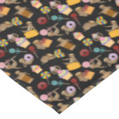 怠惰の菓子はパターンを扱います テーブルクロス (アングル)