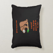 怠惰の装飾用クッションをつるすよい日 アクセントクッション (正面(垂直))