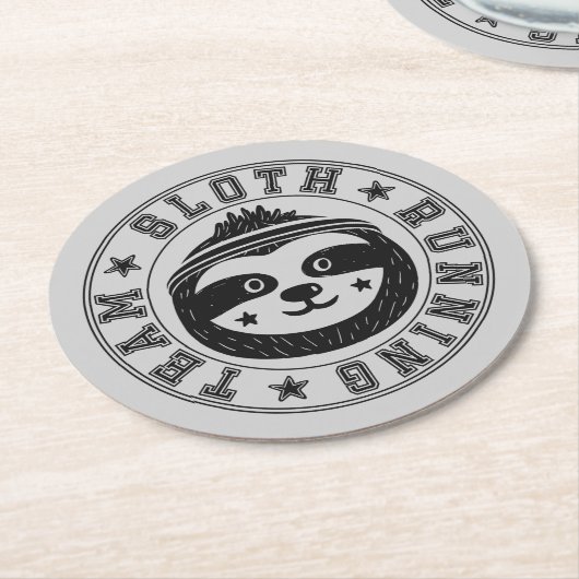 怠惰の連続したチーム ラウンドペーパーコースター (アングル)