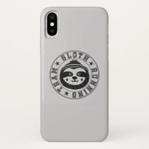 怠惰の連続したチーム iPhone X ケース