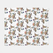 怠惰のblancket フリースブランケット (正面(横))