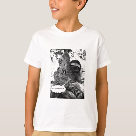 怠惰のTシャツ音速 Tシャツ (正面)