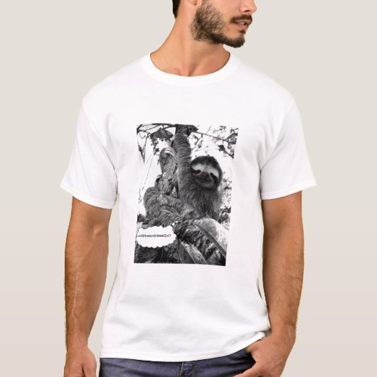 怠惰のTシャツ音速 Tシャツ (正面)