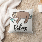 怠惰はリラックスします言います クッション (ブランケット)