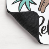 怠惰はリラックスします言います マウスパッド (コーナー)