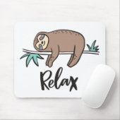 怠惰はリラックスします言います マウスパッド (マウス)