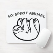 怠惰は私の精神動物です マウスパッド (マウス)